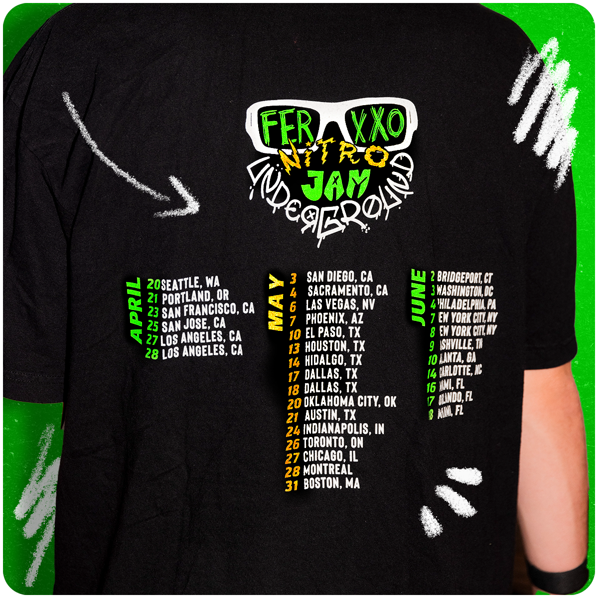 Ferxxo Nitro Jam Underground Tee