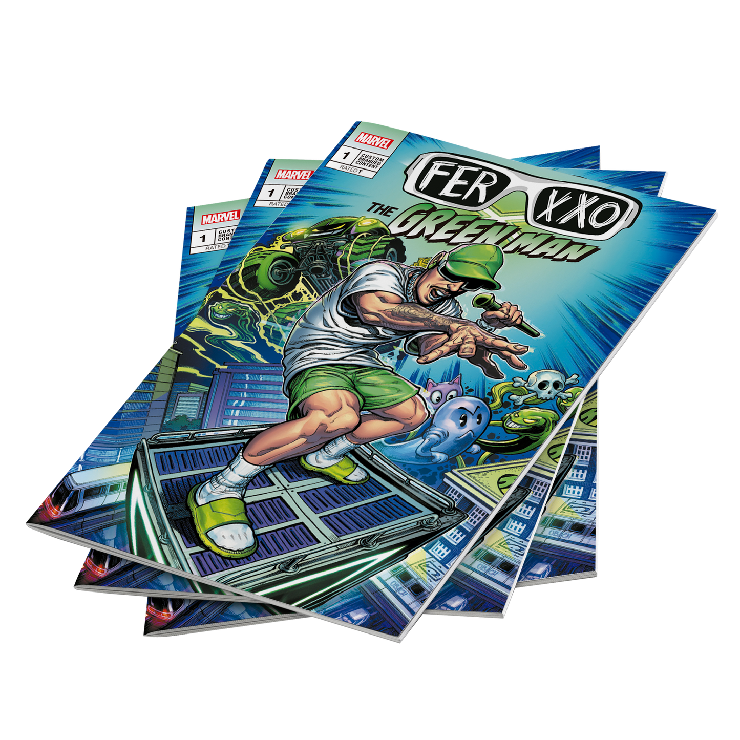 Marvel presents: The Green Man comic book
