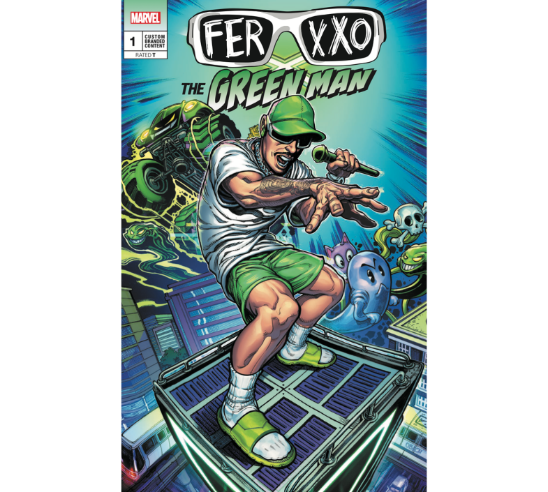 Marvel's The Green Man comic book starring Ferxxo